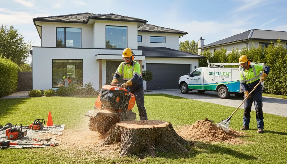 Professional stump removal service in Ogden, UT with safe grinding for clean, level yards